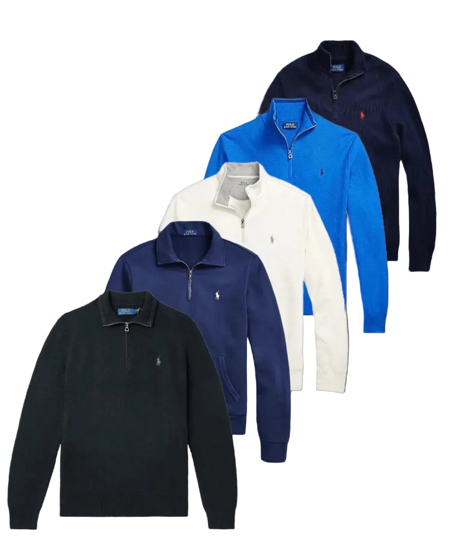 10X Ralph Lauren Quarterzips